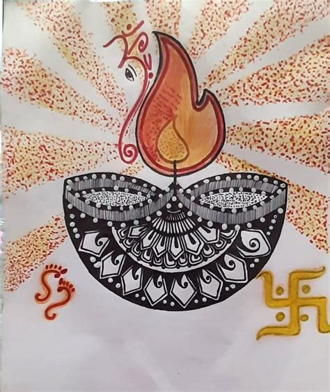 Happy Diwali Artwork | Curious Times