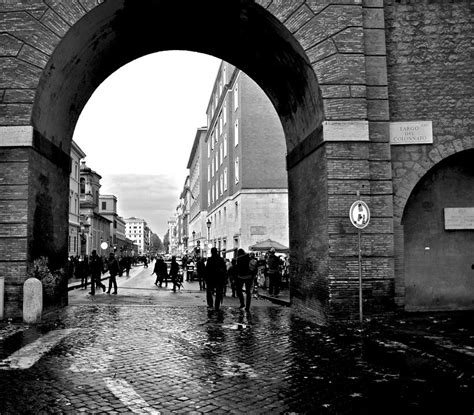 Vatican City wall Rainy Photograph by Heather Marshall - Fine Art America