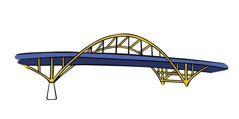 Why is the Hoan Bridge Blue and Yellow?