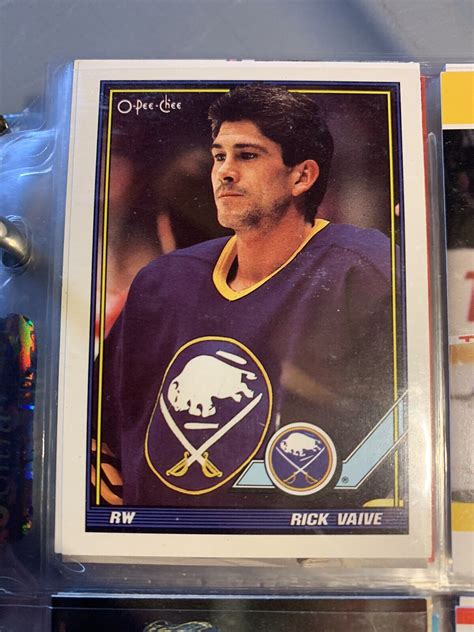 5 Rick Vaive hockey cards. 1 card autographed | eBay