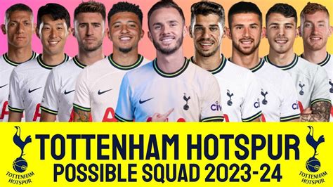 Jodi Sparks Headline: Tottenham Hotspur 2023 Squad