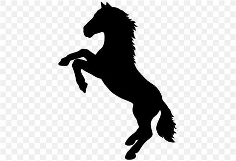 Horse Stallion Rearing Silhouette, PNG, 450x563px, Horse, Animal, Black ...