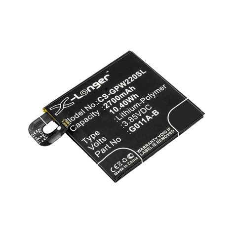 Aftermarket Google Nexus S1 and Pixel Replacement Battery Module - Mr ...