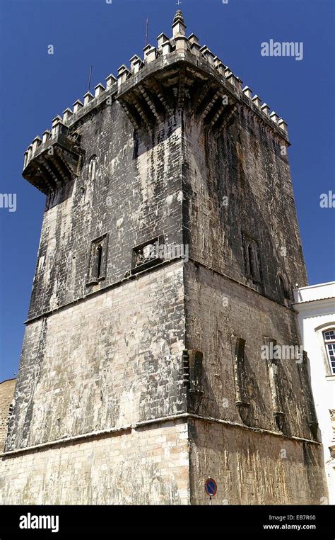 Estremoz Portugal Main Tower Estremoz Castle Stock Photo - Alamy