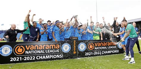 Stockport County crowned National League champions - The Non-League ...