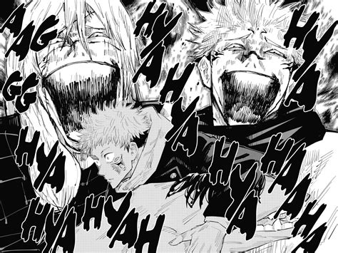 Anime vs Manga: Mahito and Sukuna's laugh : r/JuJutsuKaisen