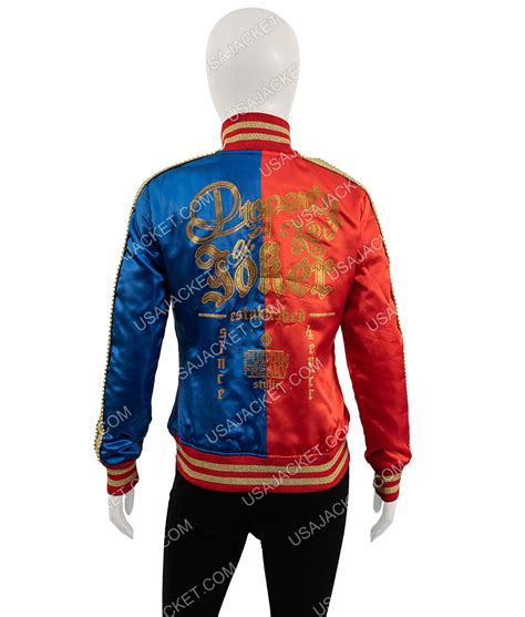 Harley Quinn Suicide Squad Jacket of Margot Robbie.