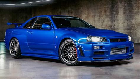 Nissan R34 Skyline Driven By Paul Walker In Fast And Furious Heads To ...