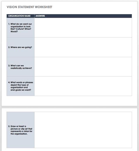 Mission and Vision Statement Templates | Smartsheet