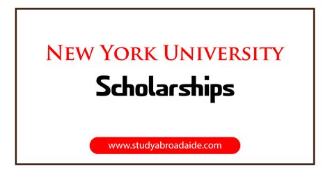 New York University Scholarships for International Students - Study ...