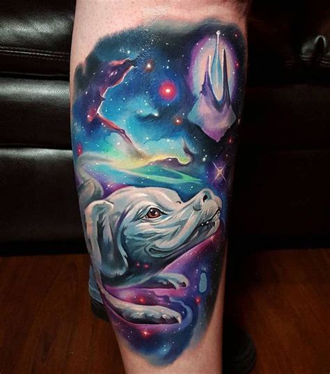 The NeverEnding Story leg tattoo with Falkor the Luck Dragon. | Story ...