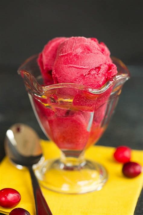 Cranberry Sorbet Recipe