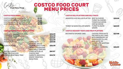 Costco Food Court Menu 2024 Rochester Ny - Venus Lauree