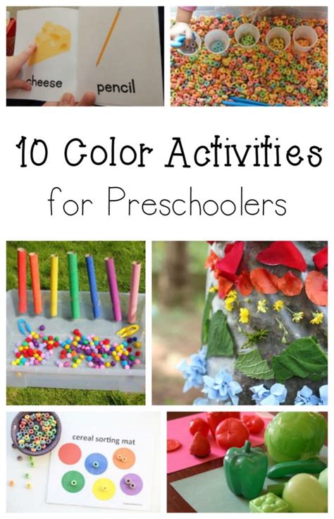 20 Shape and color activities for preschool - The Measured Mom