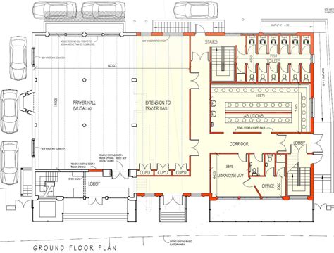 Mosque Floor Plan Pdf - floorplans.click