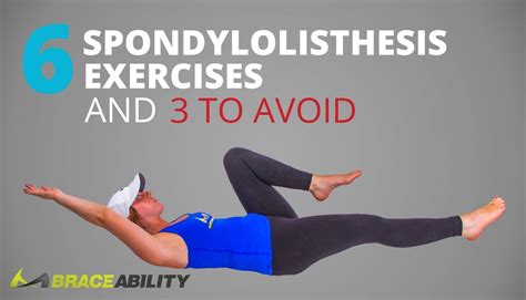 6 Best Spondylolisthesis Exercises and 3 To Avoid Scoliosis Exercises ...