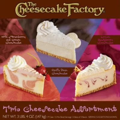 The Cheesecake Factory Trio Cheesecake Selection - Sam's Club