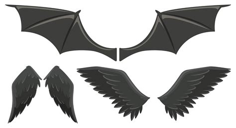 Devil Wings Vector Art, Icons, and Graphics for Free Download