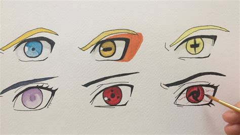 Naruto Eye Drawing