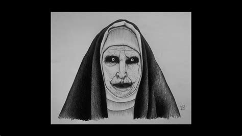 How to Draw The Nun Step by Step - YouTube