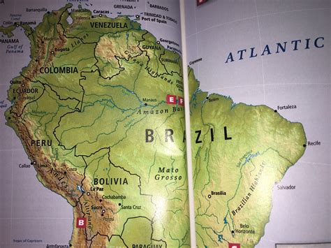 Need help with where the boundaries are for Guiana Highlands and ...