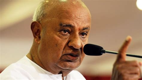 H.D. Deve Gowda to arrive in city this evening - Star of Mysore