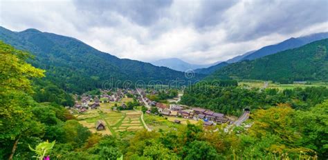 Ogimachi Village in Shirakawa-go Stock Image - Image of countryside ...