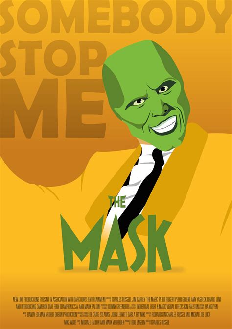 The Mask movie poster by larshoffmans on DeviantArt