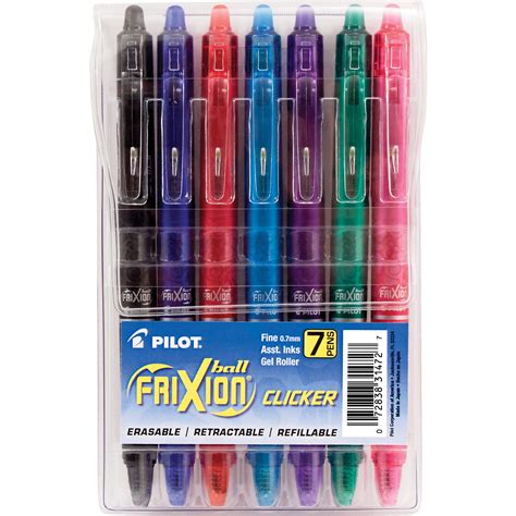 Buy PILOT FriXion Clicker Erasable, Refillable & Retractable Gel Ink ...