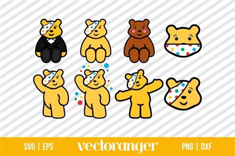 Pudsey Bear Svg File