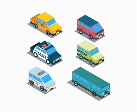 Isometric Car Vector at Vectorified.com | Collection of Isometric Car ...