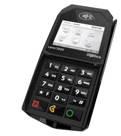 Ingenico Lane 3000 - Credit Card Reader (POS System)