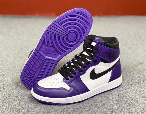 Air Jordan 1 Court Purple 2020 555088-500 Release Info | SneakerFiles