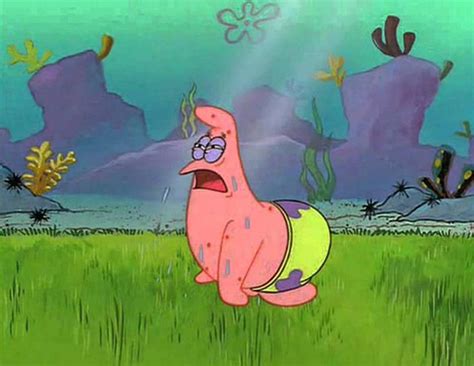 23 Times Patrick Star Was Your Drunk Spirit Animal