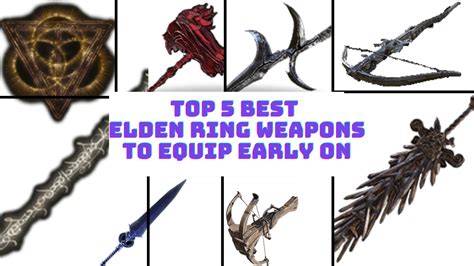 Complete Elden Ring Weapons Tier List [Patch 1.07]