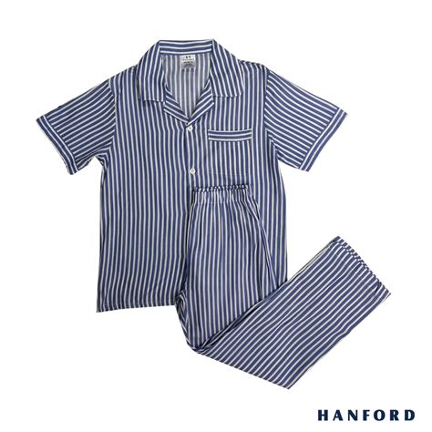 Hanford Kids/Teens 100% Premium Cotton Sleepwear Pajama - Woven Stripe ...