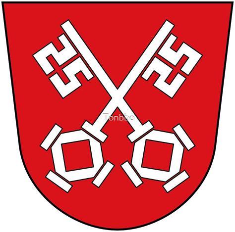 "Regensburg coat of arms, Germany" by Tonbbo | Redbubble