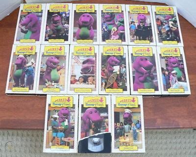 VINTAGE VHS TAPES TIME LIFE VIDEO BARNEY & FRIENDS 15 ! | #163418419