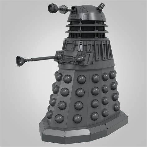 New Series Dalek - High Res 3D model | CGTrader