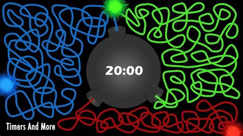 20 Minute Timer Bomb | 💥 Colored Wicks 💥 - YouTube