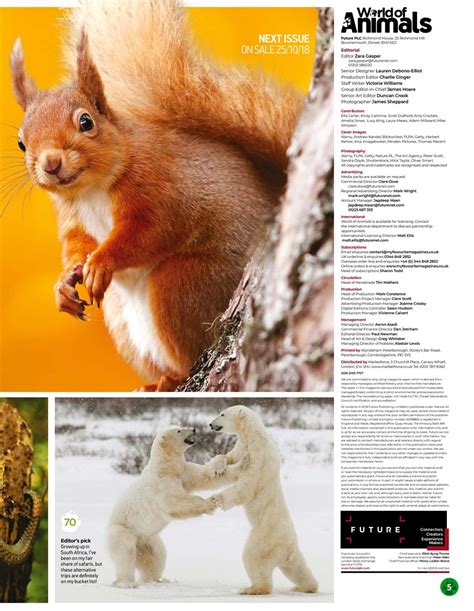 World of Animals Magazine Subscriptions and Issue 64 Issue