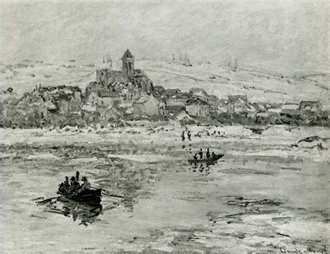 Claude Monet - Vétheuil in Winter