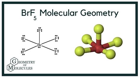 BrF5 Molecular Geometry & Bond Angles (Bromine Pentafluoride ...