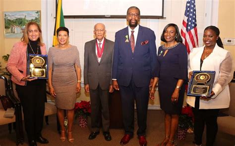 Jamaican Diaspora Members Receive National Awards at Washington Embassy ...