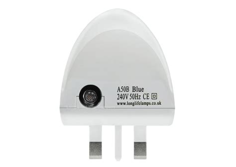 Automatic Blue LED Night Light Plug In Dusk to Dawn