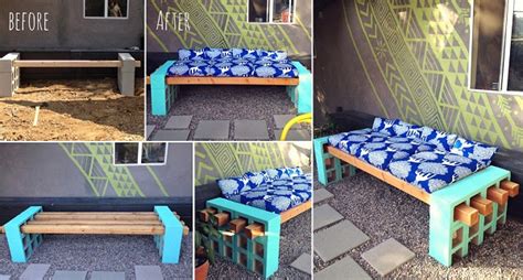 DIY Simple Outdoor Seating | Home Design, Garden & Architecture Blog ...