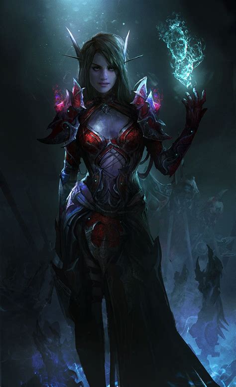 ArtStation - Blood Elf, Daniel Kamarudin Fantasy Girl, Foto Fantasy ...