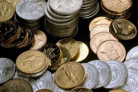 Best Gold And Silver Coins Stock Photos, Pictures & Royalty-Free Images ...