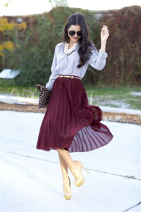 Fabulous Burgundy Outfits That Will Make You A Fashion Diva This Fall ...