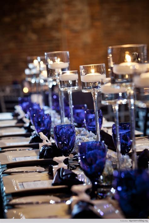 US-***-****-mid | Blue themed wedding, Blue wedding decorations, Silver ...